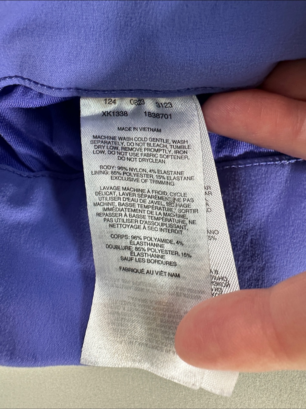 Columbia Women's Purple Athletic Skort Skirt Shorts XXL Periwinkle Blue Purple - Picture 3 of 9